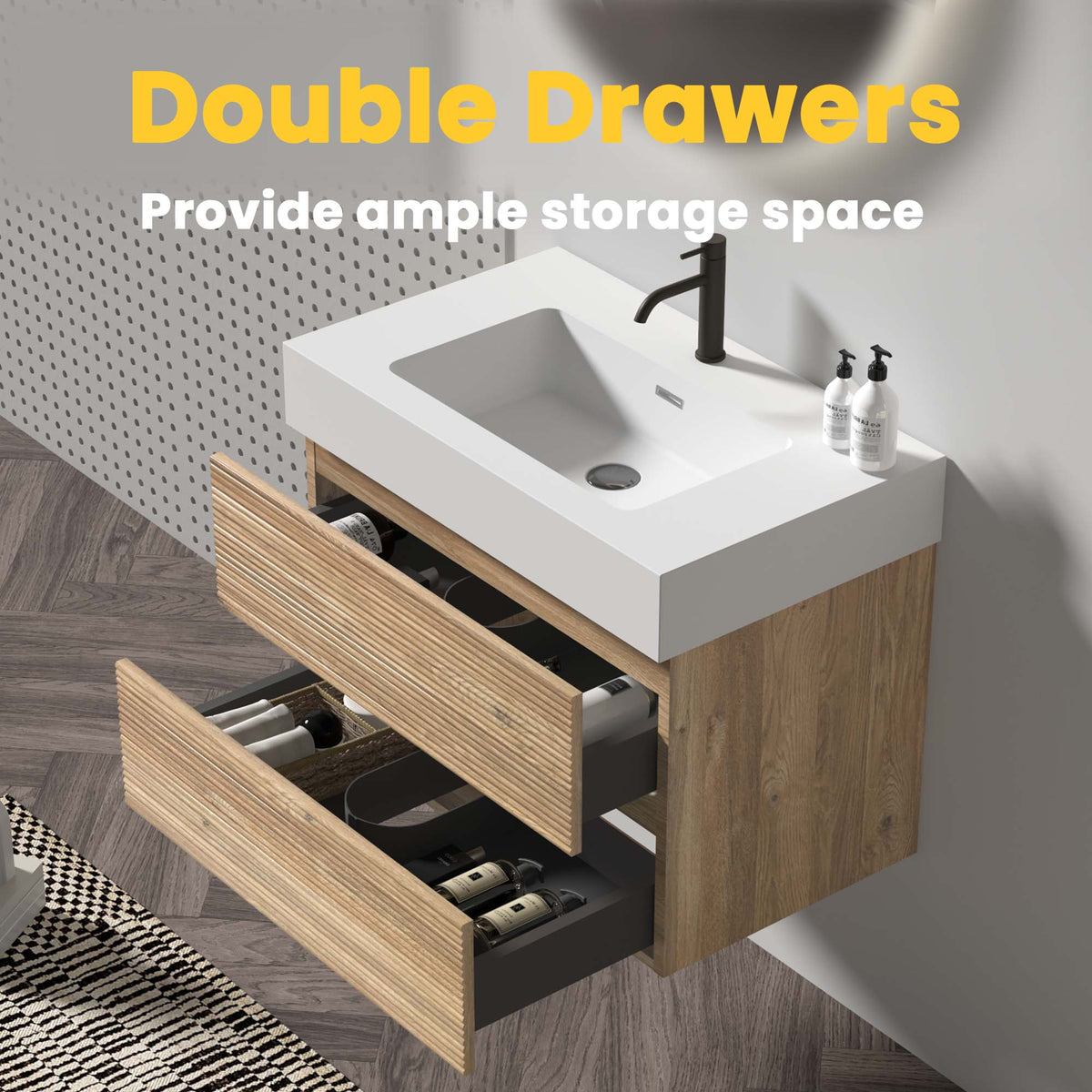 Grace 30'' Rough Bathroom Vanity