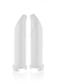 Acerbis 17+ Kawasaki KX250F/ KX250-450/ KX250X/450X/ KX450F Lower Fork Cover Set - White 2982550002