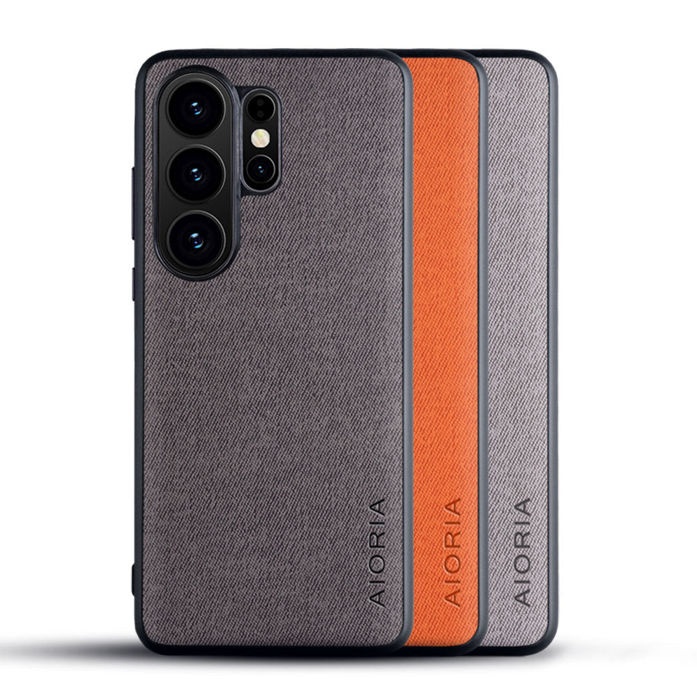 Simple Real Cloth Pattern Phone Case