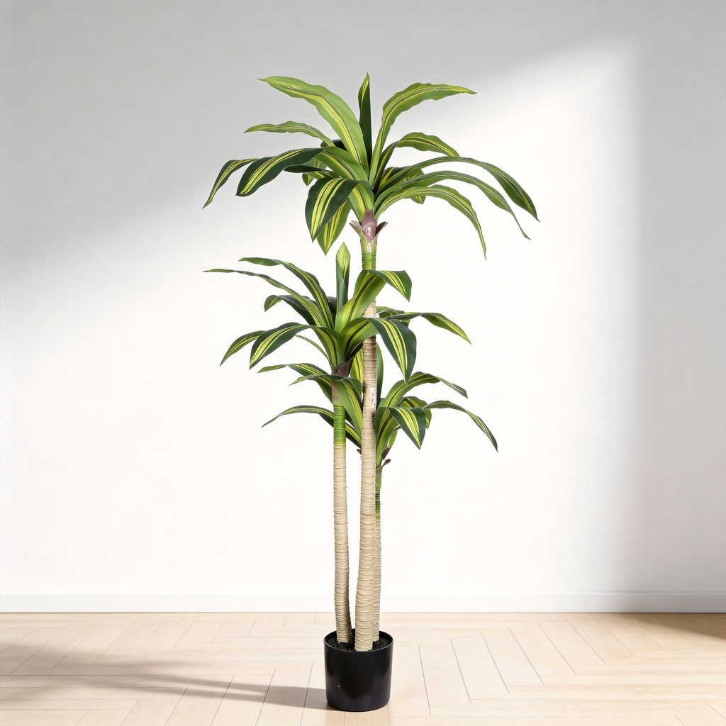 5' Artificial Dracaena Tree