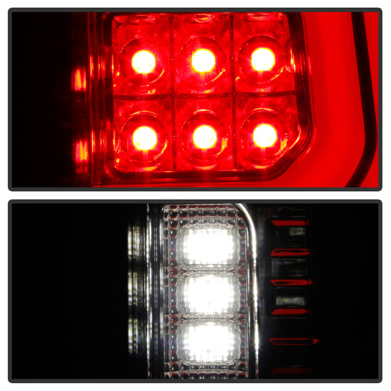 Spyder Chevy Silverado 19-20 (Do Not Fit Halogen Model) LED Tail Light - Chrome ALT-YD-CS19LED-C 5087287