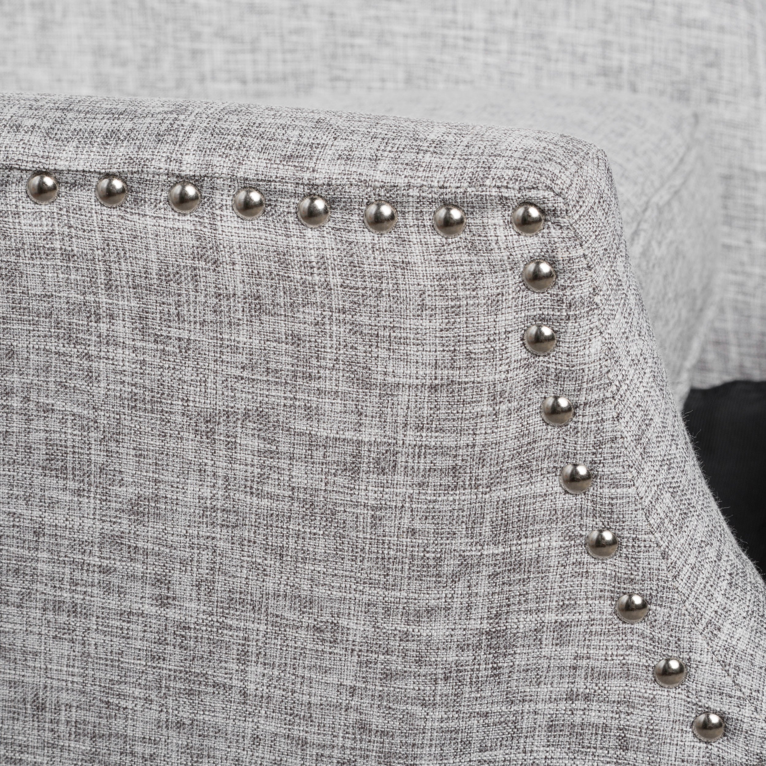 Modern Fabric Pushback Recliner Chair