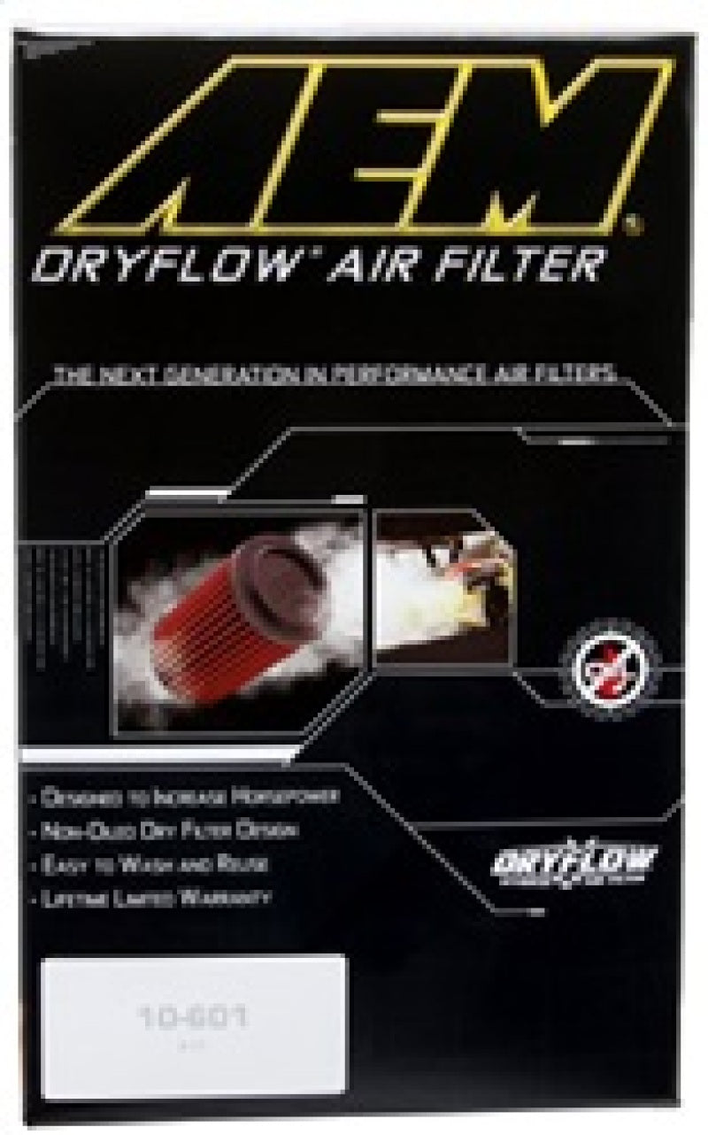 AEM Induction AEM DryFlow Air Filter - Round 2.75in ID x 6.25in OD x 8.25in H fits 2007-2014 Ford/Volvo AE-20993