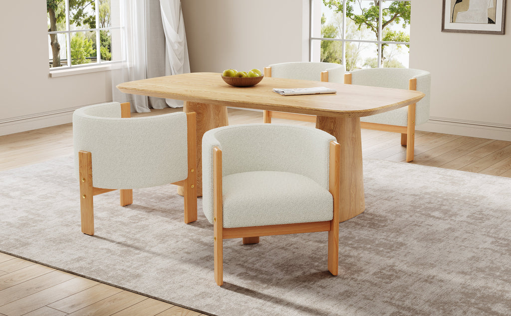 Upholstered Dining Chairs Set of 4