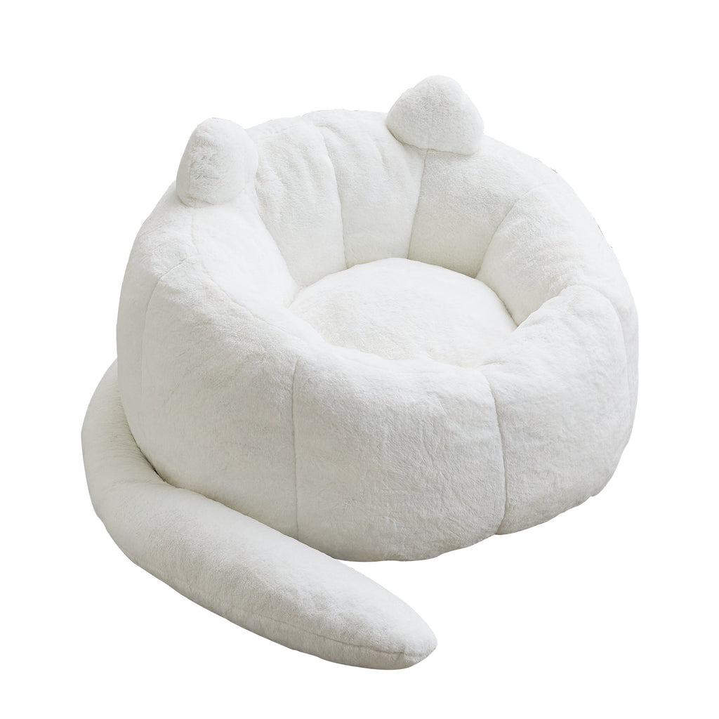 Cat-Shaped Adult Bean Bag Sofa