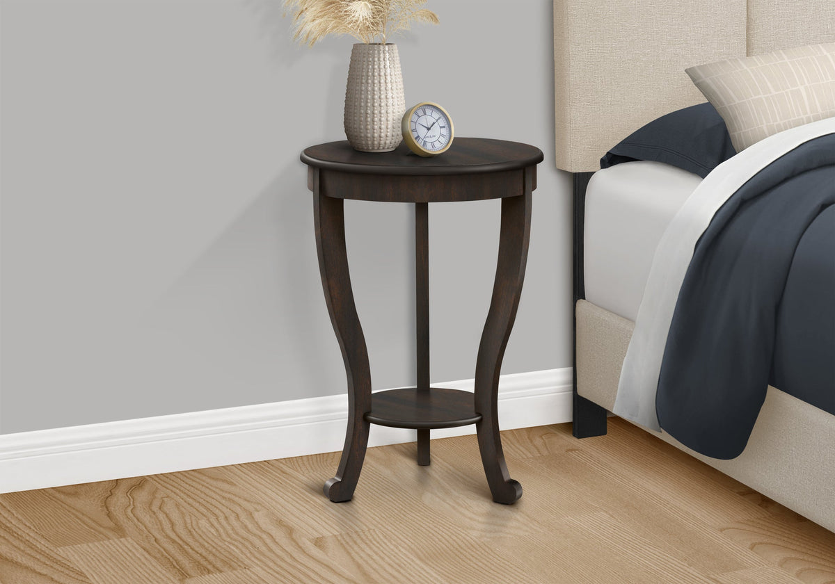 2-Tier Round Accent Table