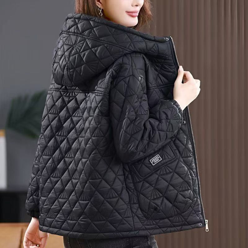 Winter Quilted Jacket Cotton-padded Coat For Women