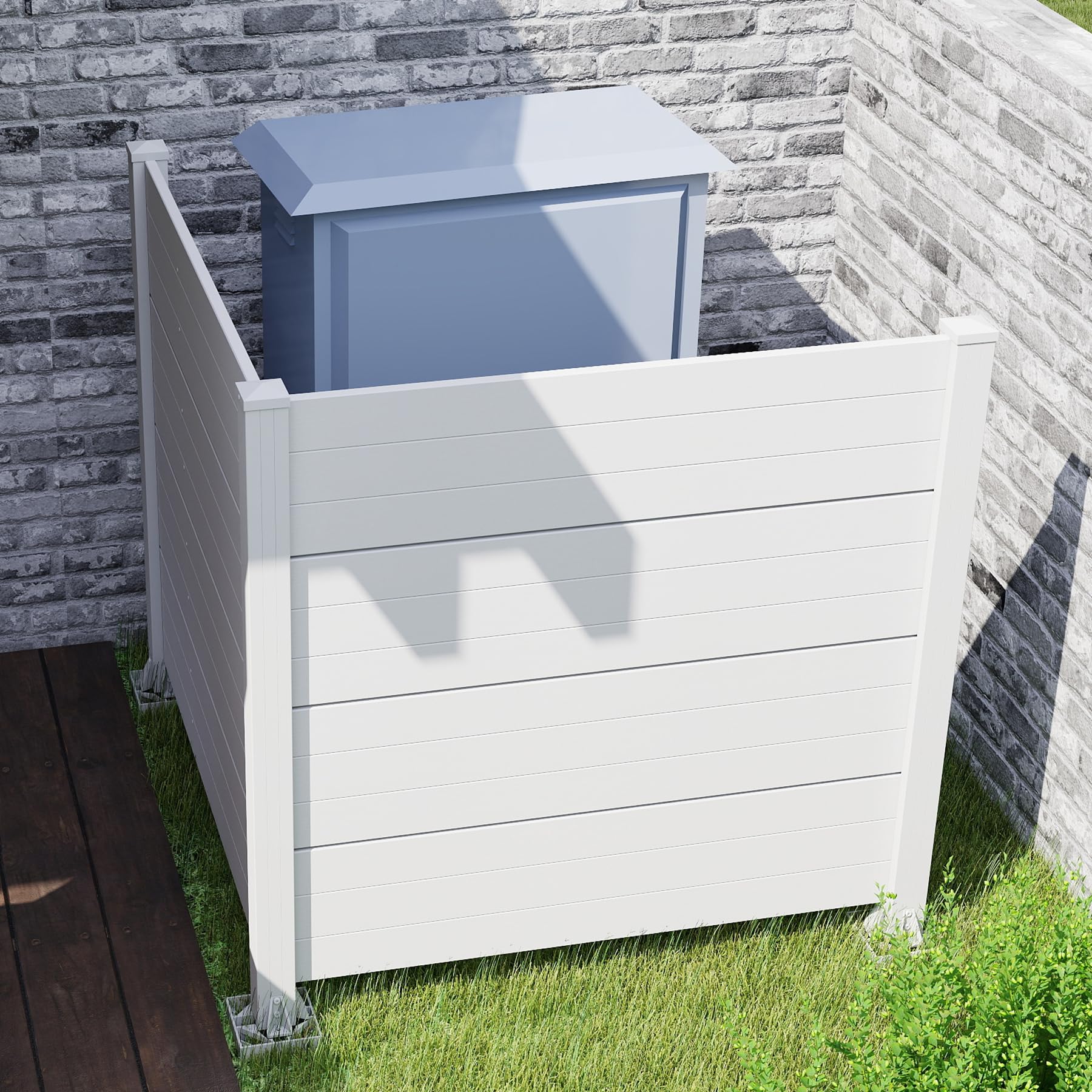 50" W x 49" H Outdoor Privacy Screen