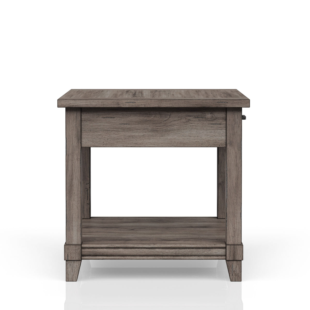 End Table with Storage Drawer & USB Ports