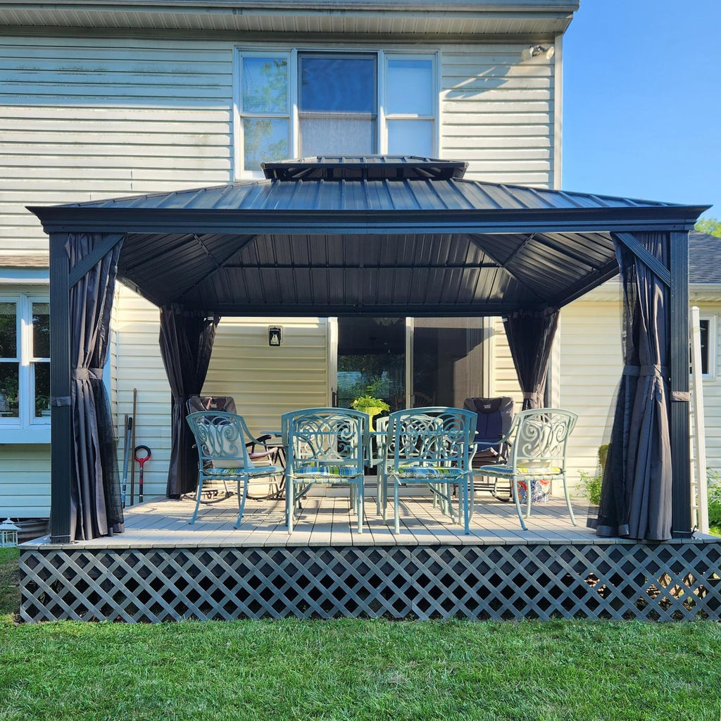 12' X 14' Hardtop Gazebo