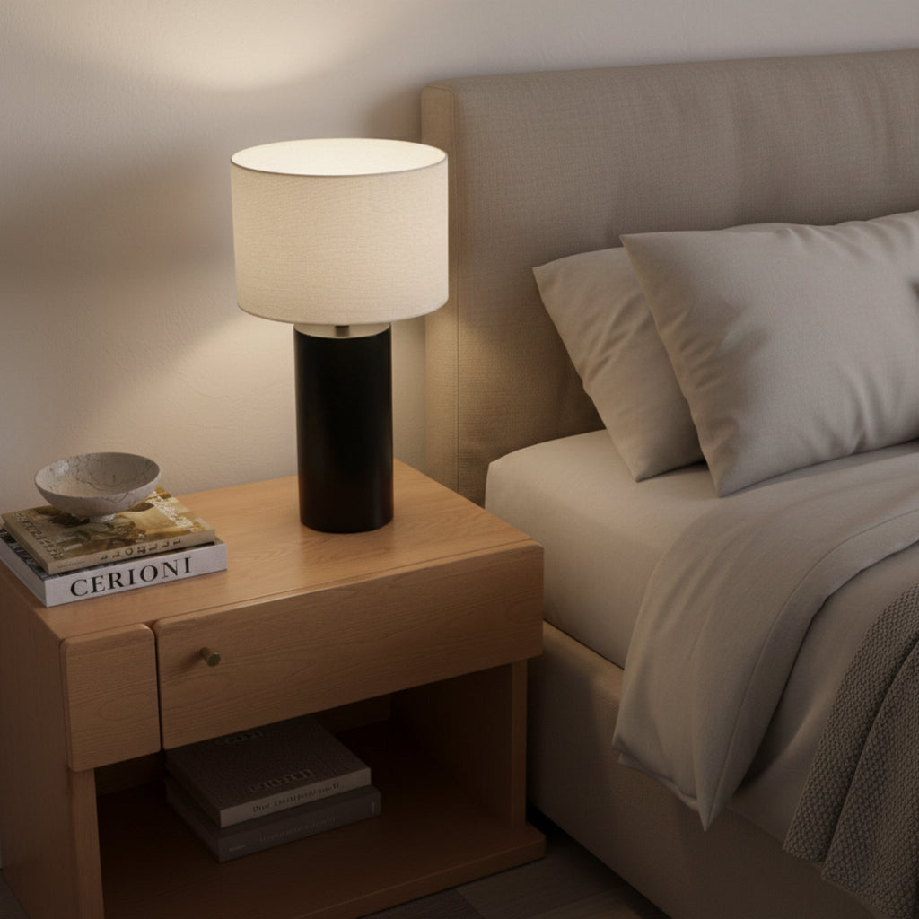Aura Black Table Lamp