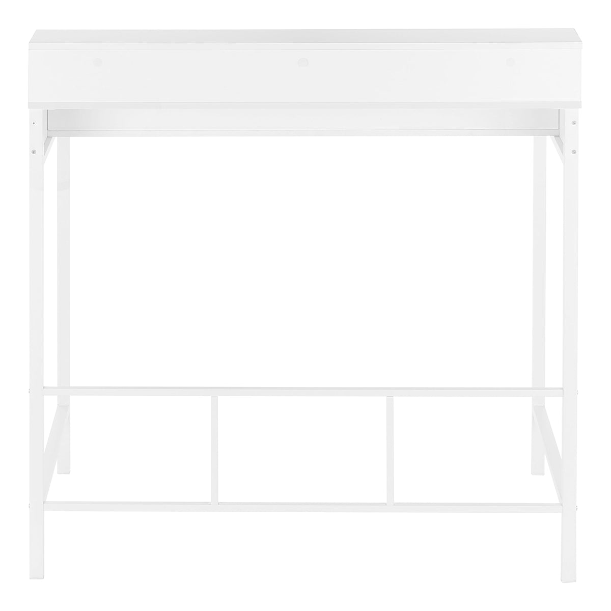 Modern Computer Desk with Storage Shelves