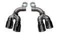 Corsa 2017 Chevy Camaro ZL1 2.75in Inlet / 4.0in Outlet Black PVD Tip Kit (For Corsa Exhaust Only) 14774BLK