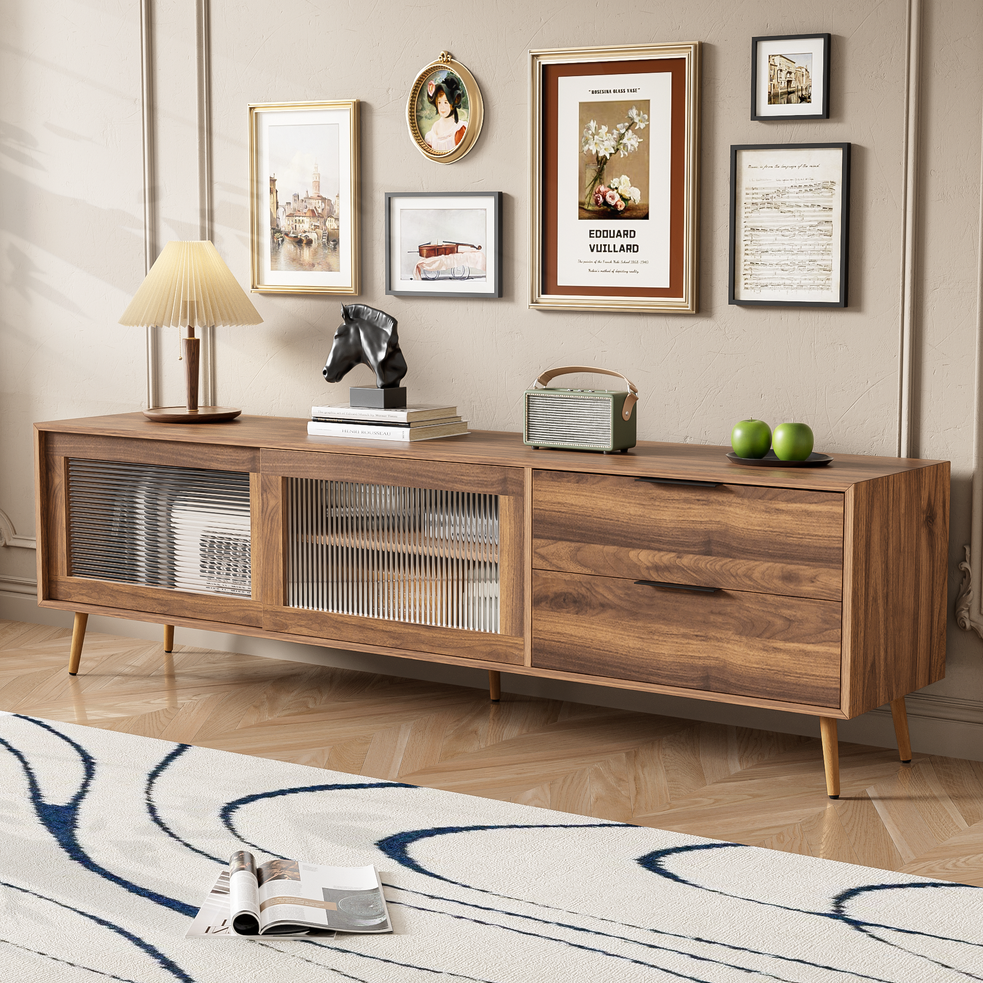 Modern TV Stand for 75"+ TV