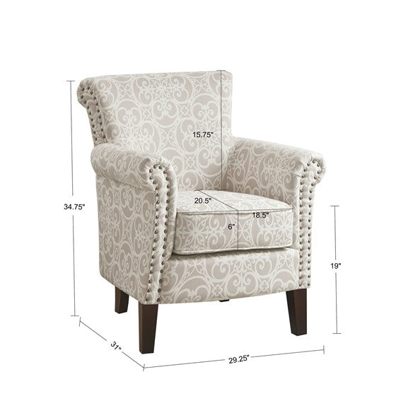 Tight Back Club Chair
