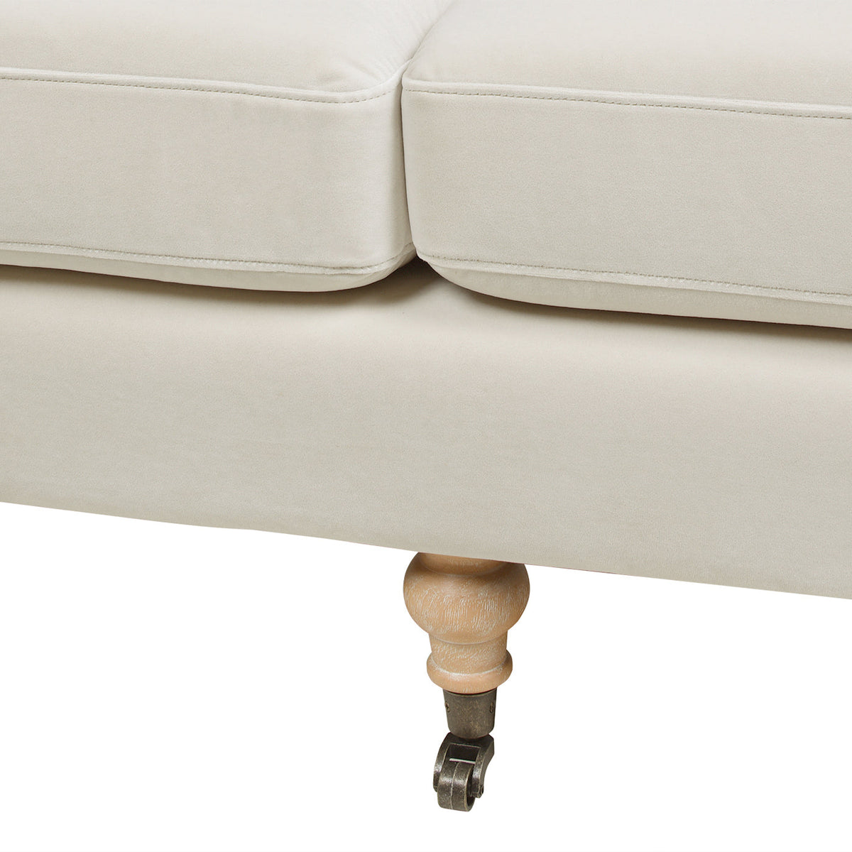 Alana 88" Lawson Two-Cushion Tightback Sofa, French