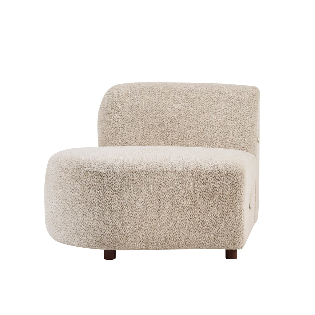 Cozelle 3-Piece Modern L Shape Sectional Curved Cloud Couch