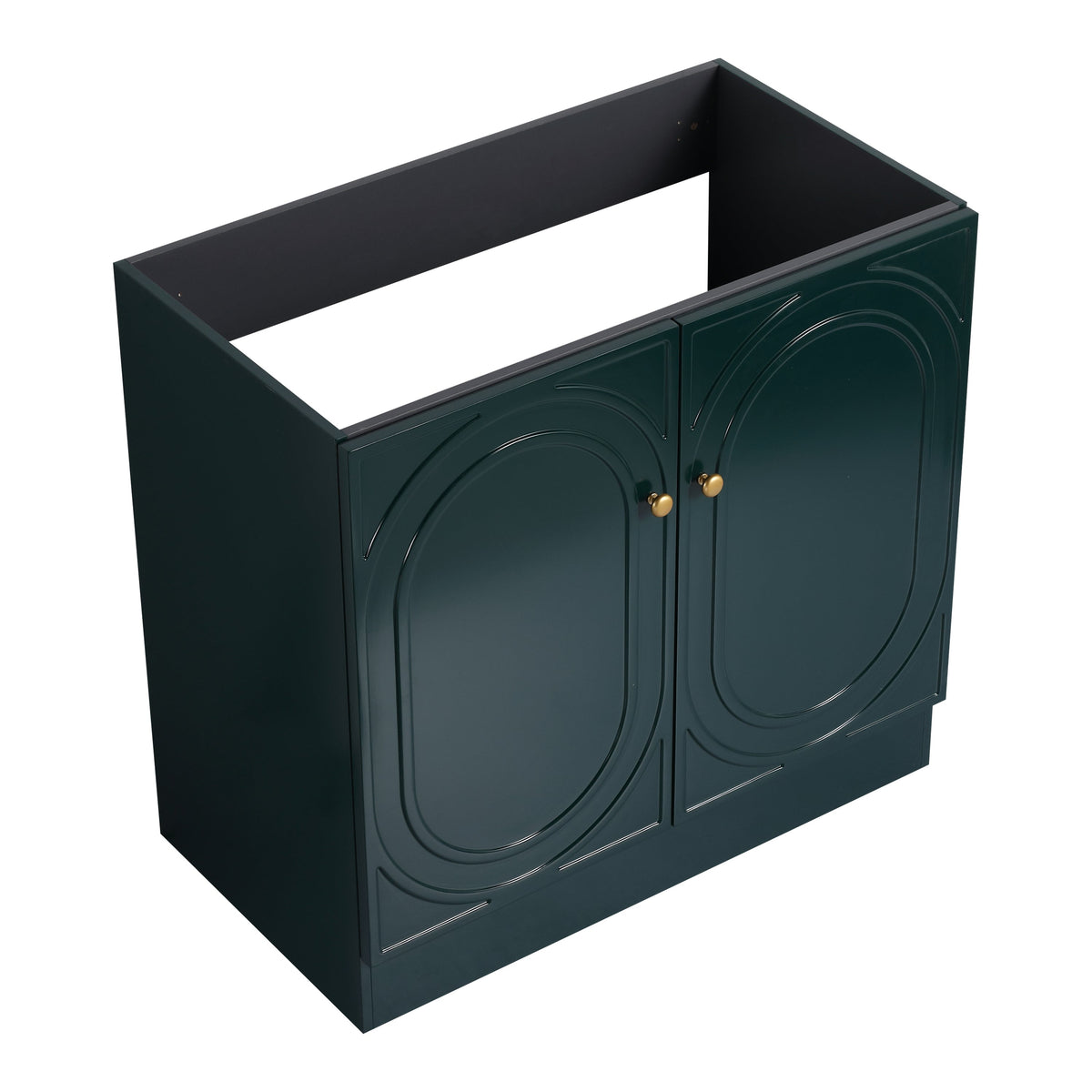 36" Freestanding Bathroom Vanity with 2 Soft-Close Cabinet Doors
