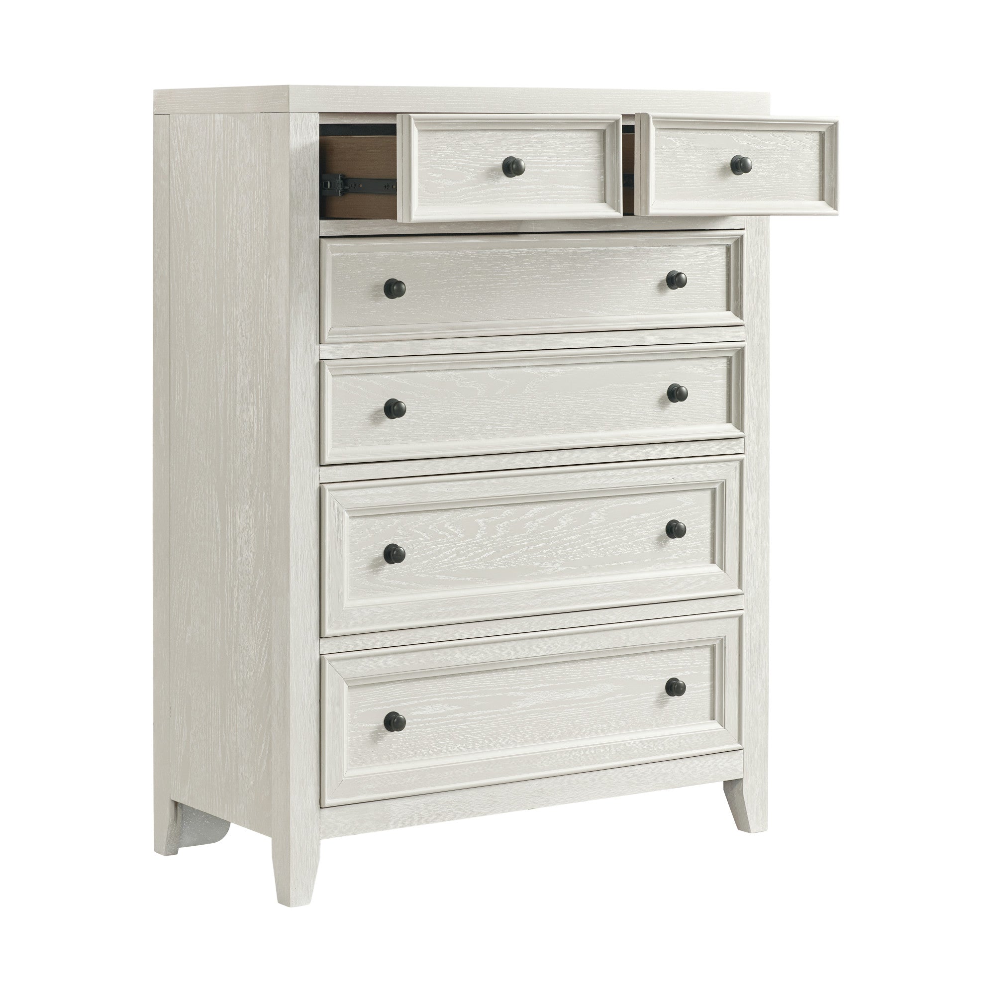 Gypsum Whitewash 6-Drawer Chest