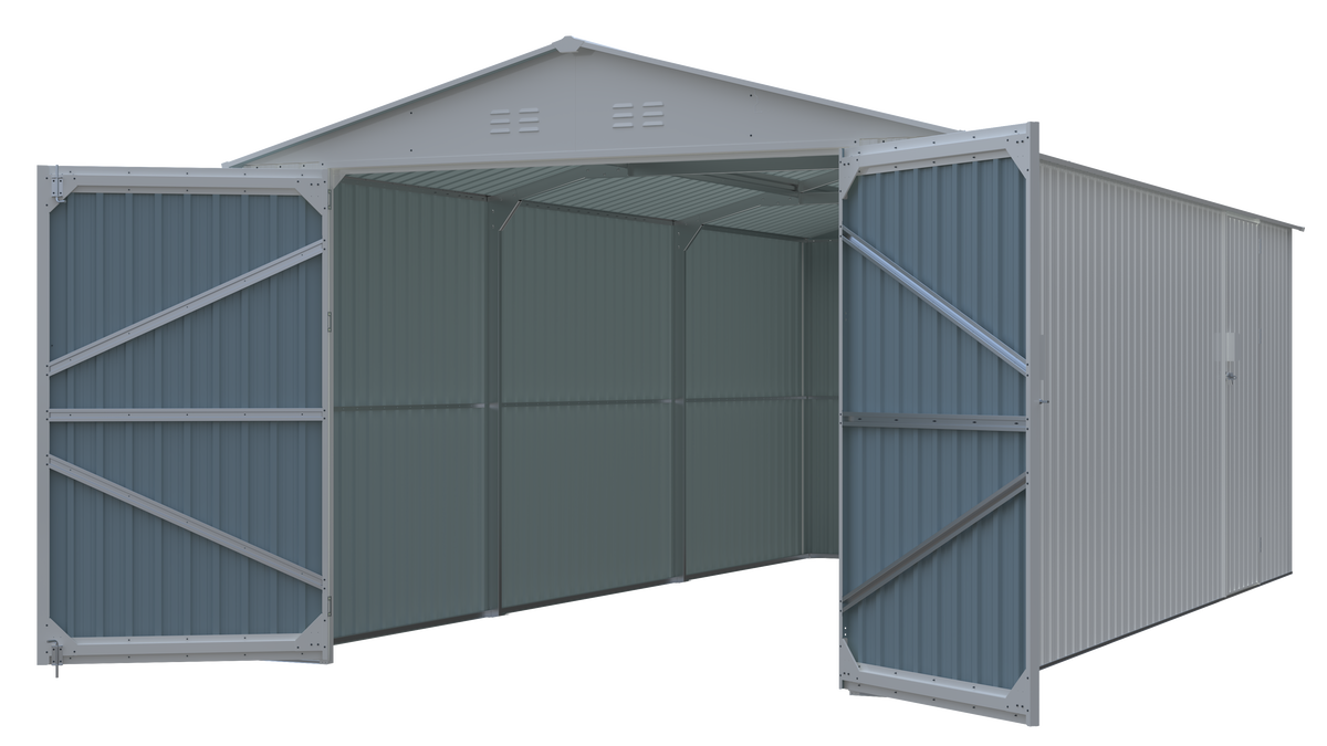 Outdoor Storage Shed 20x13 FT - Metal Garden Shed