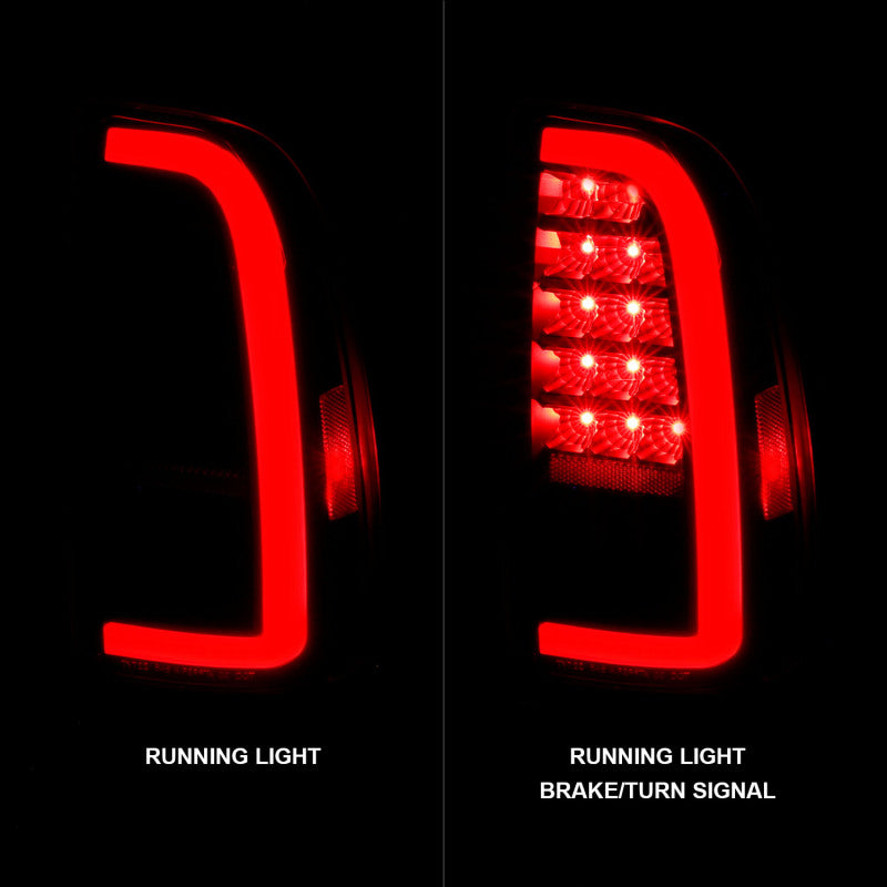 ANZO 00-06 Toyota Tundra LED Taillights w/ Light Bar Black Housing Smoke Lens 311412