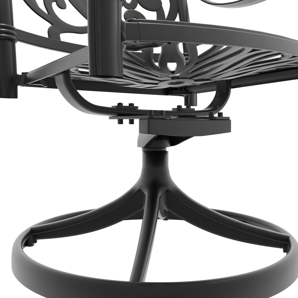 9-Piece All-Weather Cast Aluminum Dining Set