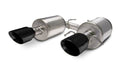 Corsa 05-07 Cadillac STS 4.6L 2.5in Axle-Back Dual Rear w Single 4in Black Pro-Series Tips 14157BLK