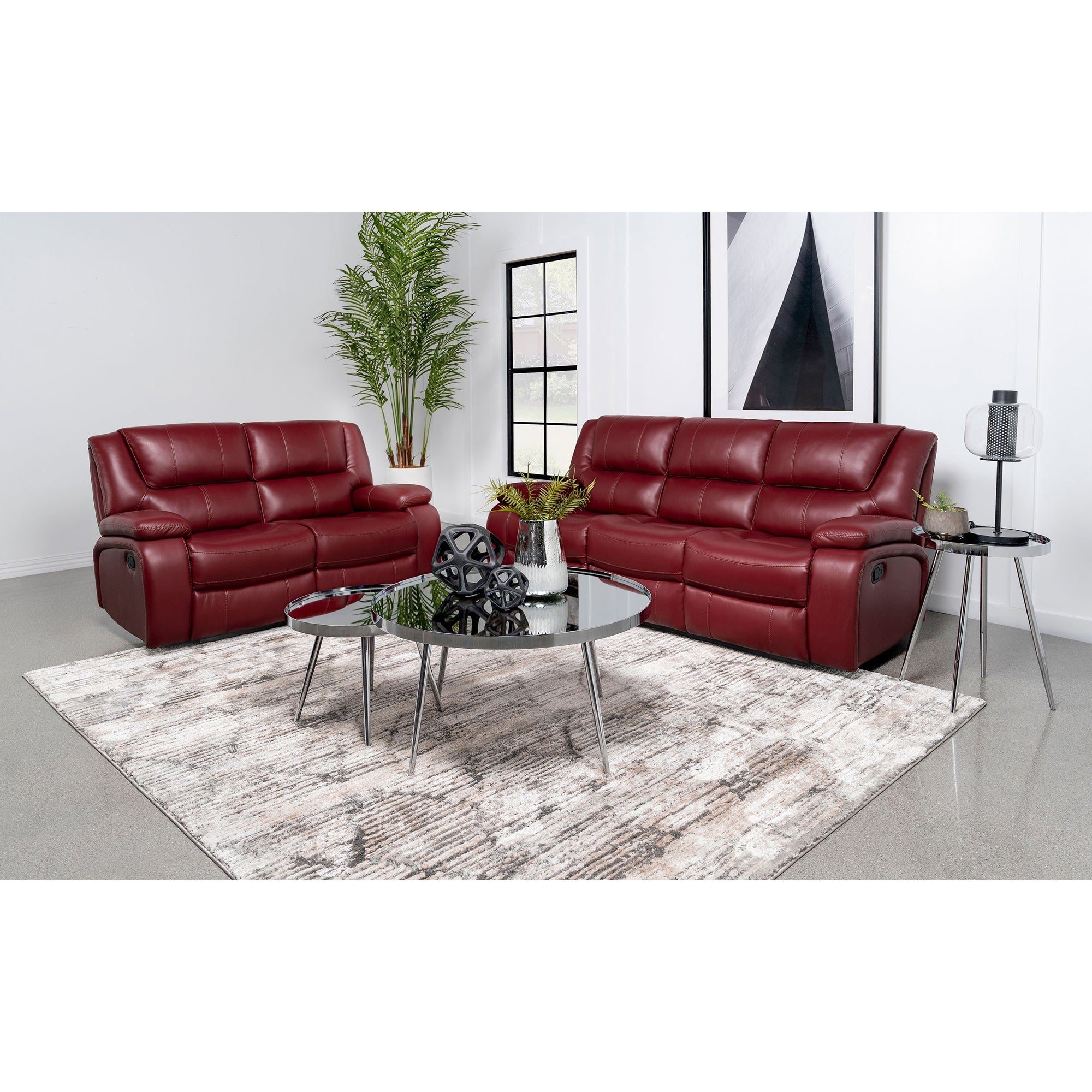 Elodie Two-Piece Reclining Sofa Set