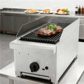 12 Inch Commercial Gas Lava Rock Charbroiler