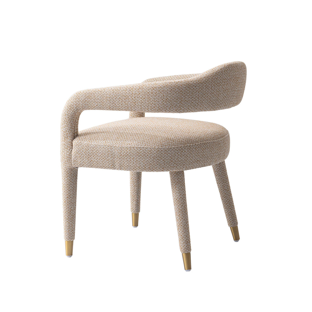 Aspen Upholstered Tweed Armchair
