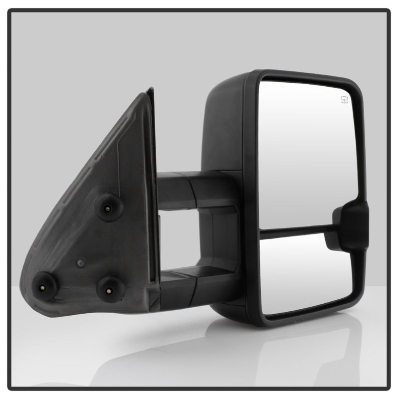SPYDER xTune Chevy Silverado 03-06 G2 Heated Amber LED Signal Telescoping Mirrors MIR-CS03S-G2-PWH-AM-SET 9936685