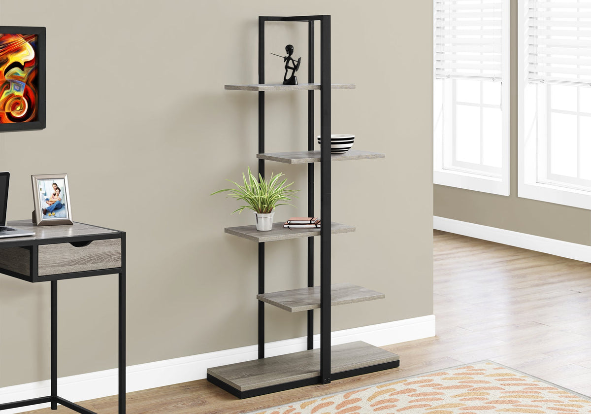 5 Tier Bookshelf Etagere - 60"h