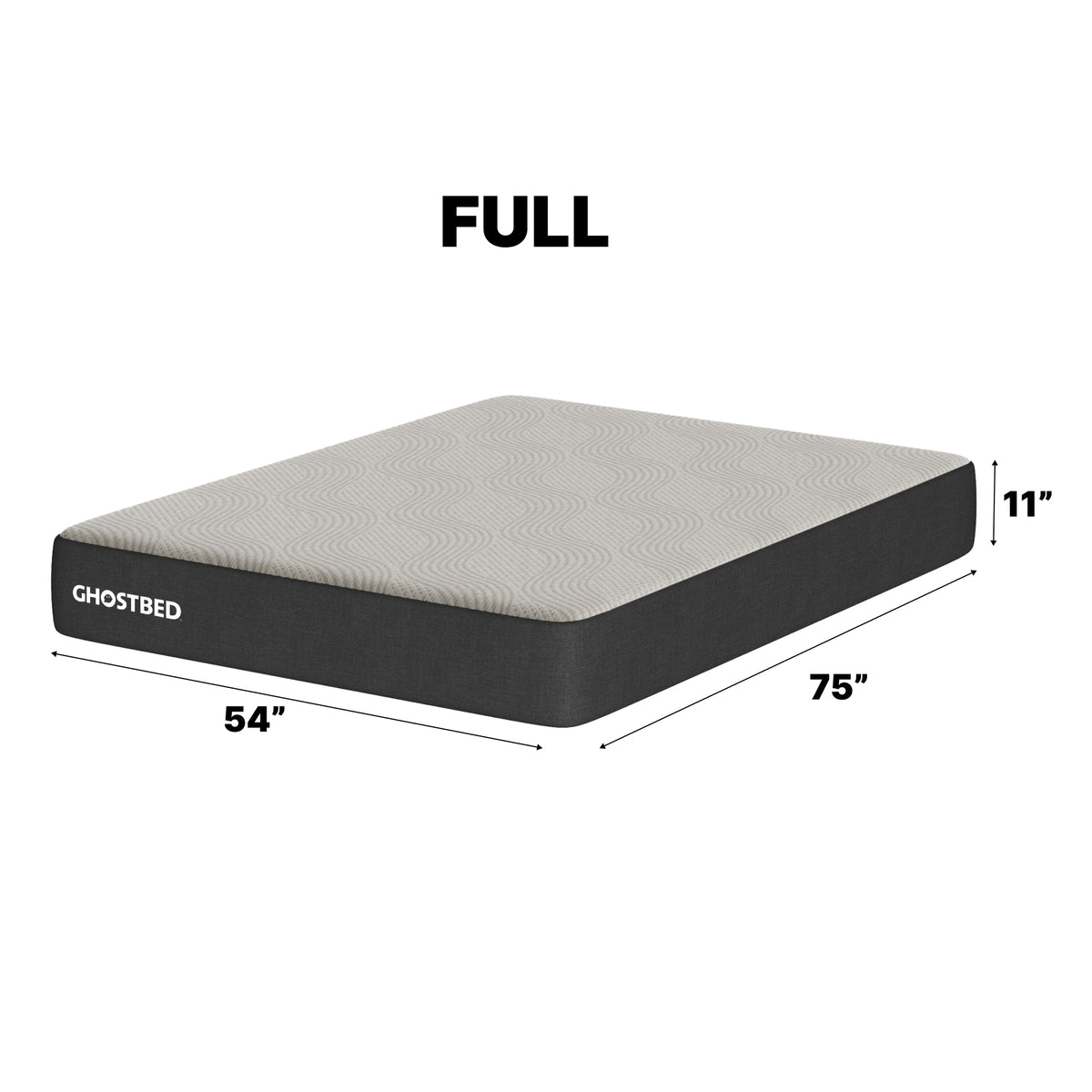 GhostBed Essential 11" Full Foam Mattress