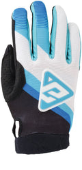 Answer 24 Peak Flo Gloves Black/Blue/White Youth - Medium 442883