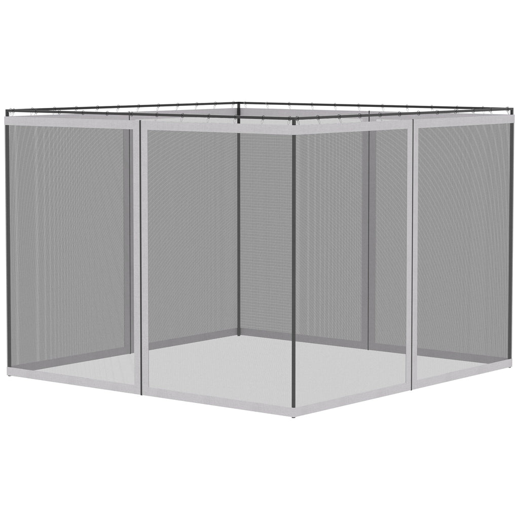 Outsunny 10' x 13' Replacement Mesh Sidewall Netting