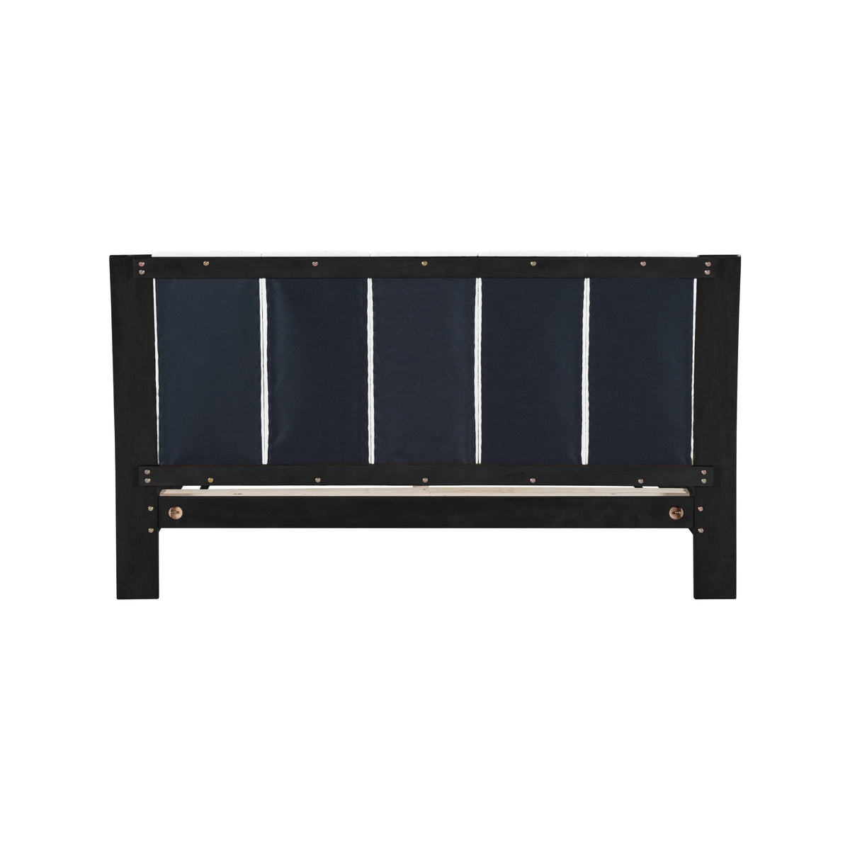 Queen Size Bed Frame in Black and White