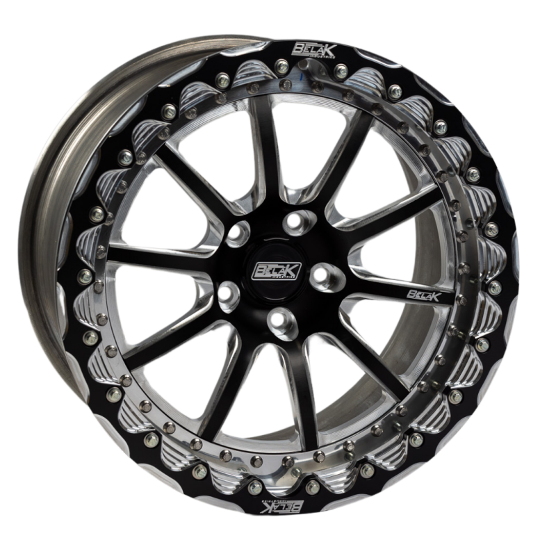 Belak Wheels Belak 17x10.5 / 8.25in BS / 5x120 BP / Low Pad / Series 4 Wheel - Single Beadlock 17105120S48BS-SBL