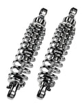 Bitubo Suspension Bitubo WME0 Twinshocks Adjustable: Spring Preload, Rebound, Length 411mm, Chrome Edition H0011WME03