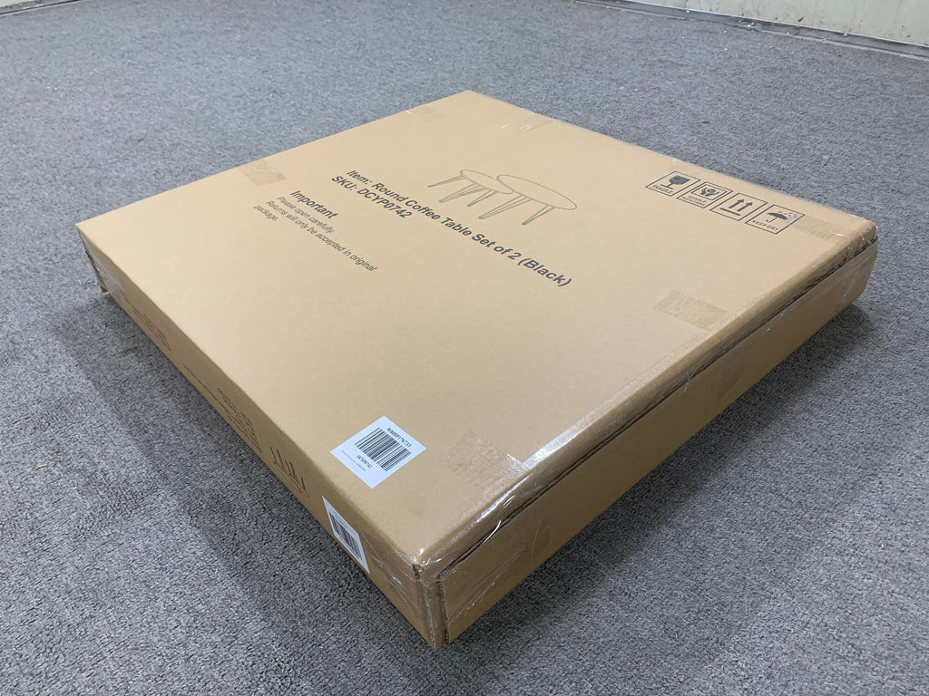 27.56'' Round Nesting Coffee Table Set of 2