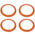 Ford Racing 2017-2018 Raptor Bead Lock Wheel Trim Ring Set - Orange M-1021-F15OR