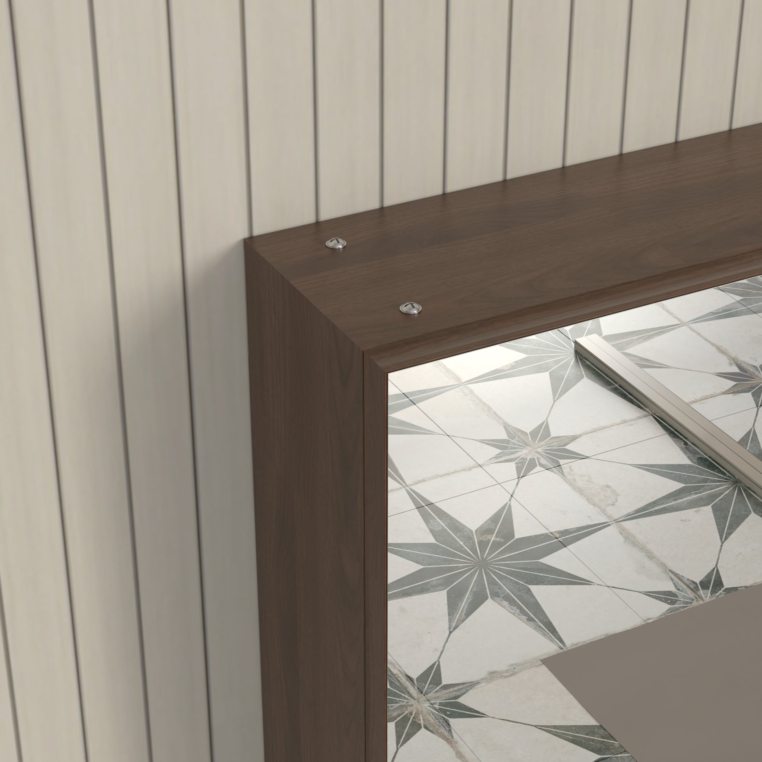 32x28 Medicine Cabinet with Mirror for Bathroom