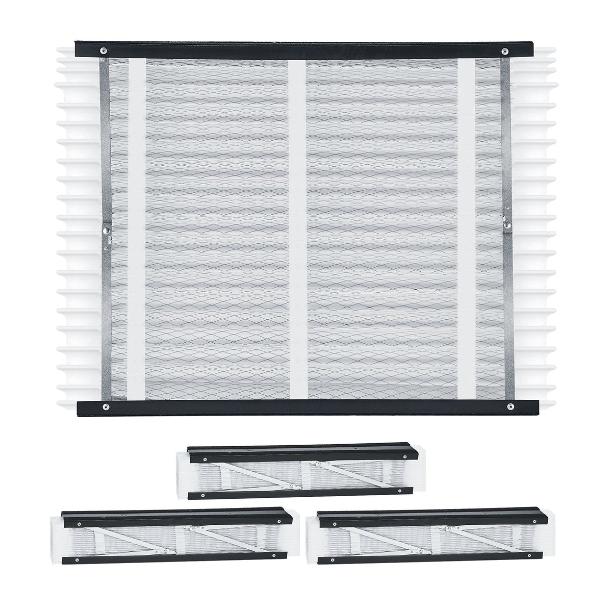 Air Filters MERV 13 Electrostatic Pleated HVAC Furnace Filter 4-Pack