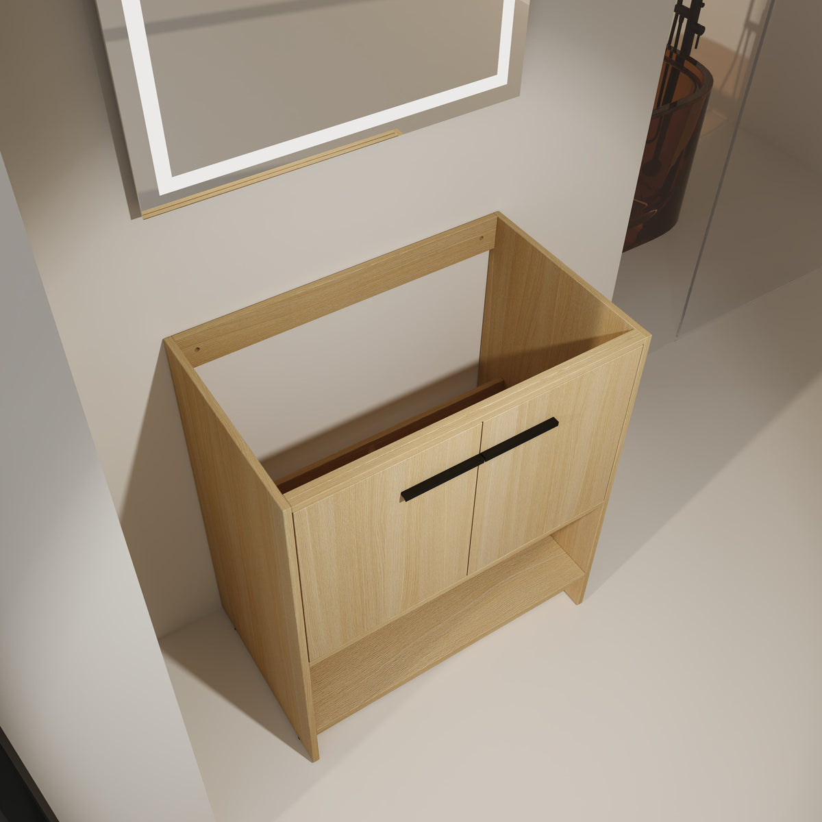 30" Bathroom Vanity with 2 Doors