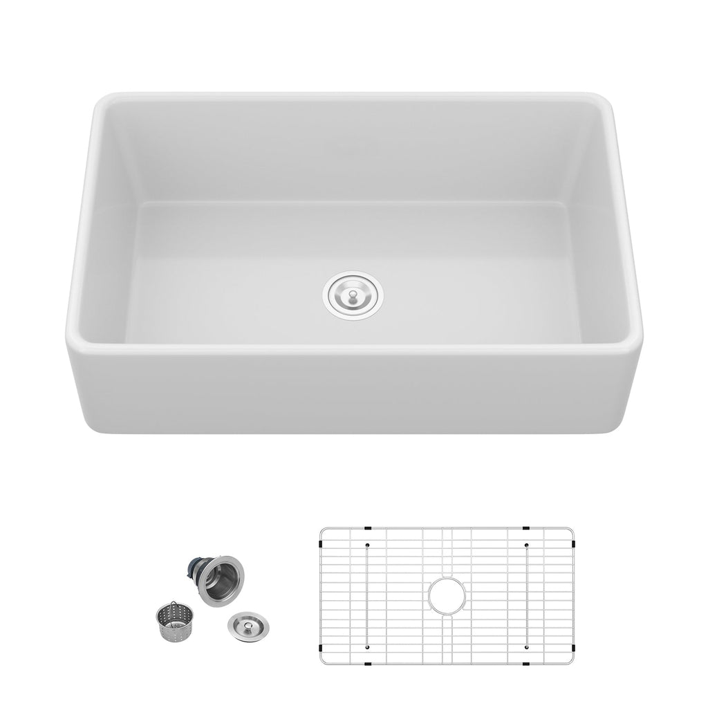 Farmhouse Ceramic Kitchen Sink