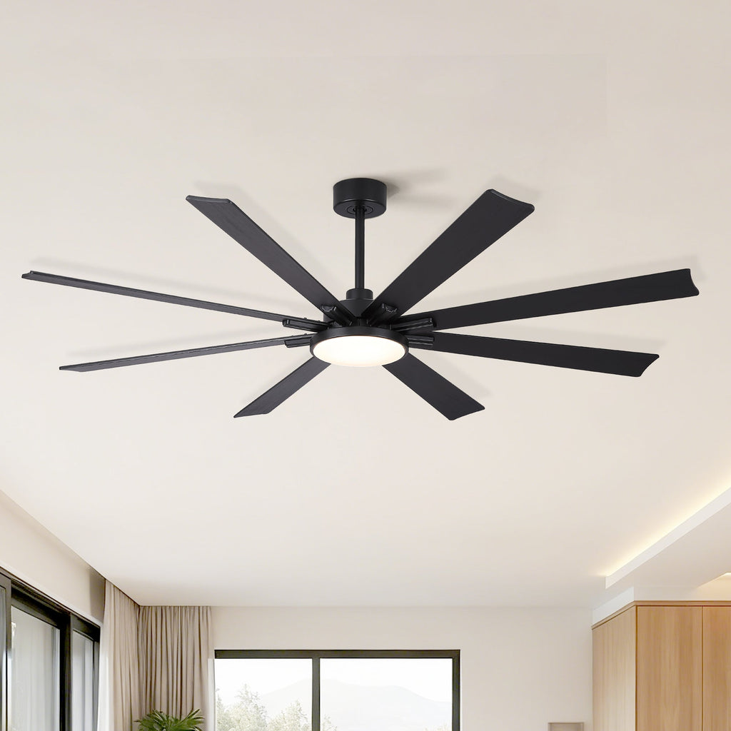 72 Inch Modern Minimalism Ceiling Fan