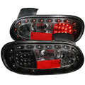 Anzo 1998-2005 Mazda Miata LED Tail lights Black