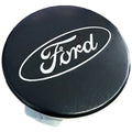 Ford Racing Ford Car Black & Chrome Wheel Center Cap Kit - Satin M-1096K-BCS