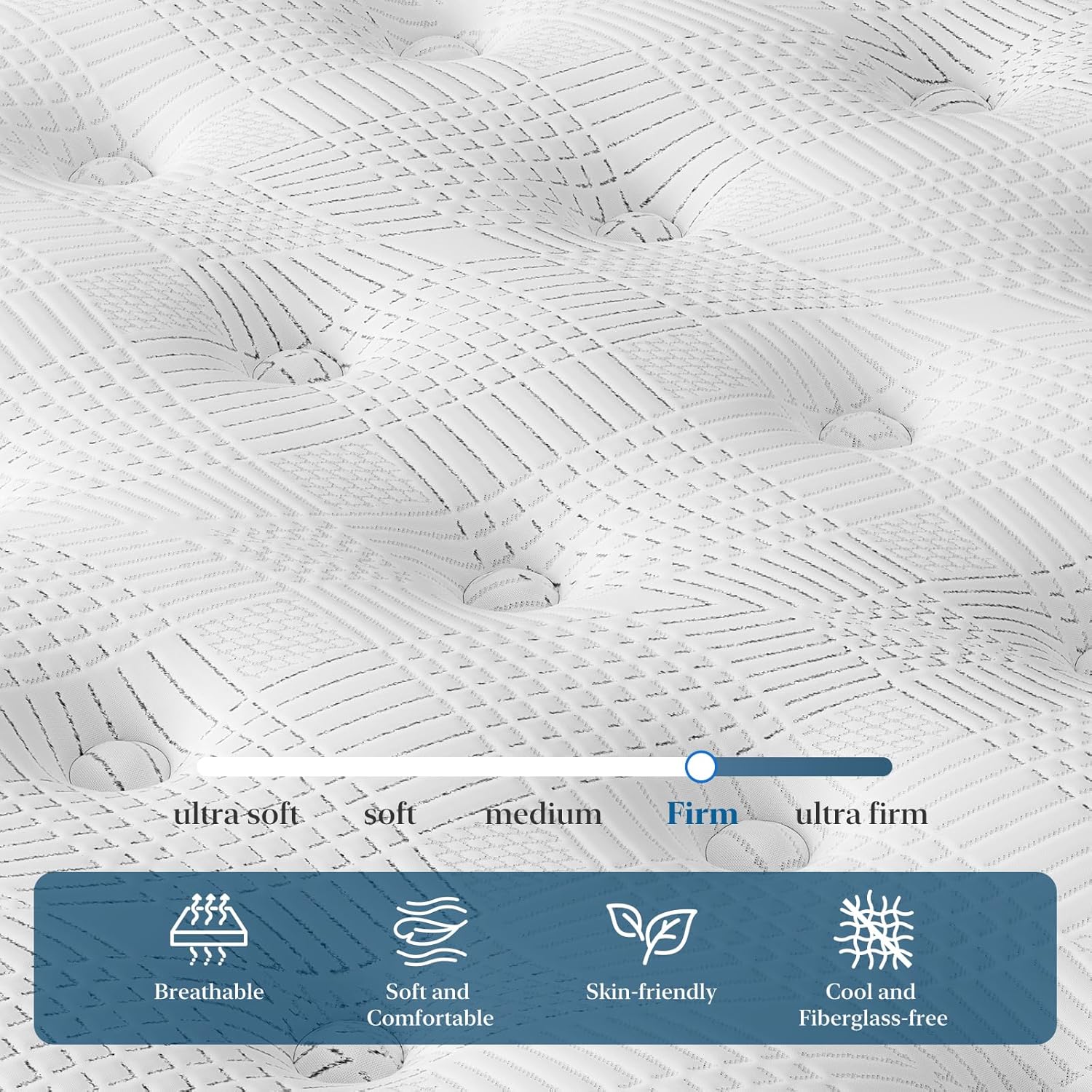 14 Inch King Hybrid Mattress