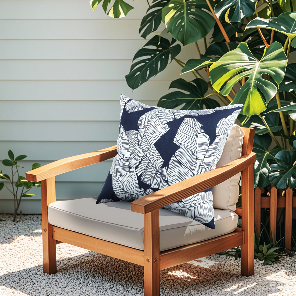 2 Pack Outdoor Throw Pillows - Waterproof & Fade-Resistant