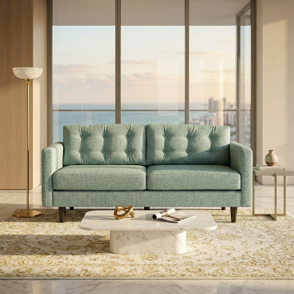 Talmadge Sofa – Made in USA, Custom Fabric Options